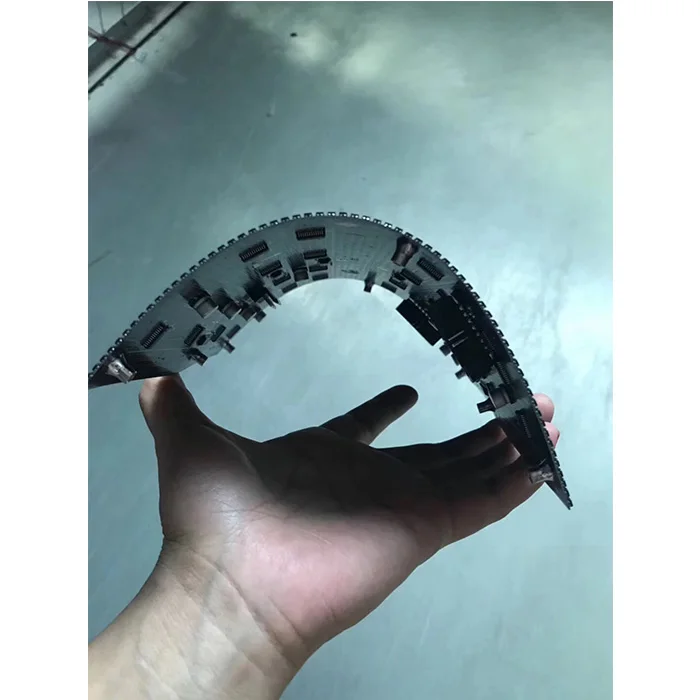 P1.875 P2 P2.5 P3 P4 P5 Flexible led module Indoor led panel  Customized Design LED Panel Soft Round Cylinder LED