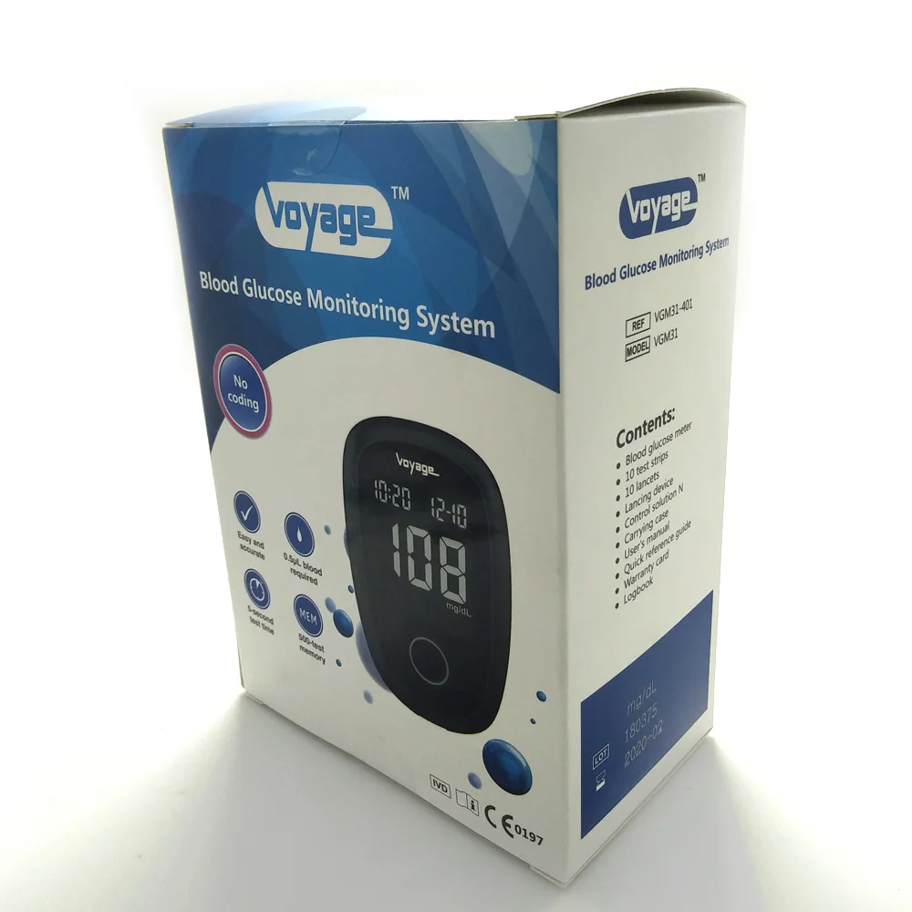 
Wireless Blood Bluetooth Diabetic Test Glucometer Discount 