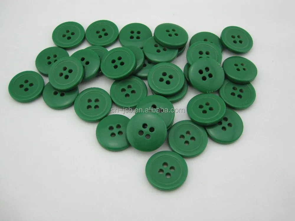 Round  plastic button