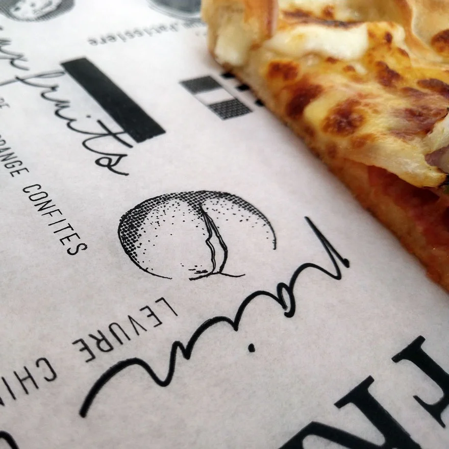 
Custom Oven Use Colored Greaseproof Printed Baking Parchment Paper 