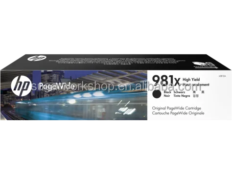 Оригинальный черный струйный картридж H.P (981X)L0R12A