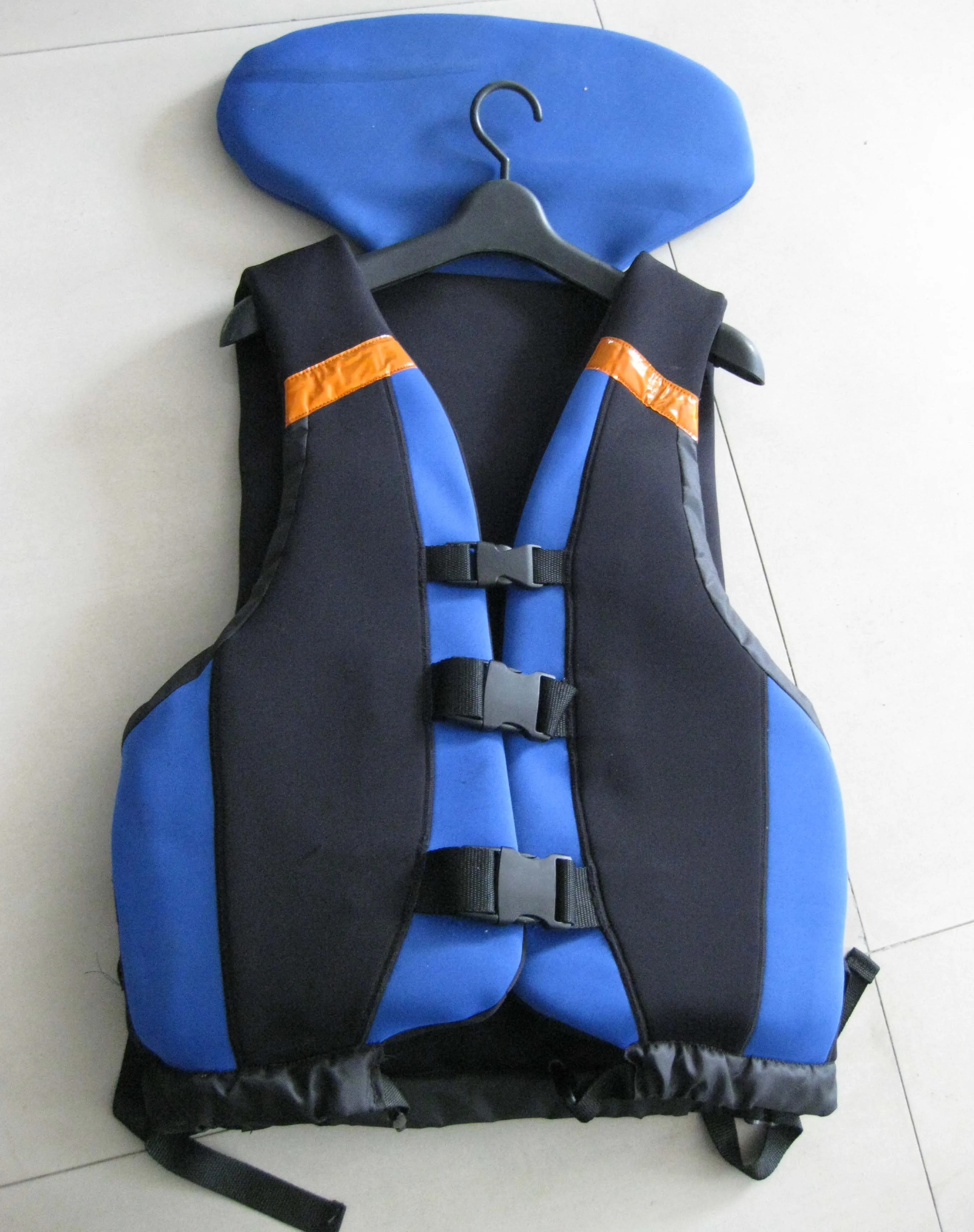 
custom printing buoyancy neoprene life jacket / life vest NBR Life Jacket for adult for marine 