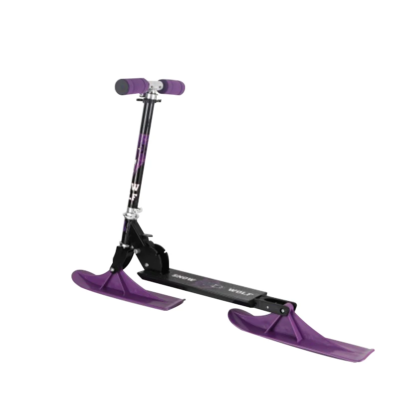 High-end new product design outdoor children snow scooter kid