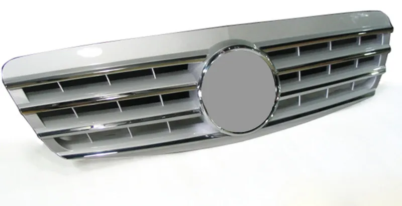 For S CLASS W220 Racing Grille ABS Material 2000-2002 Car Mesh grille Replace W220 grille