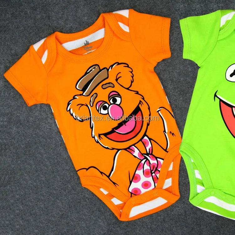 
Briantex 2020 New Summer Fashion Children Wear Cotton Short -sleeved Suit Clothing Suit Baby Boy Clothes Rompers 100% Cotton 