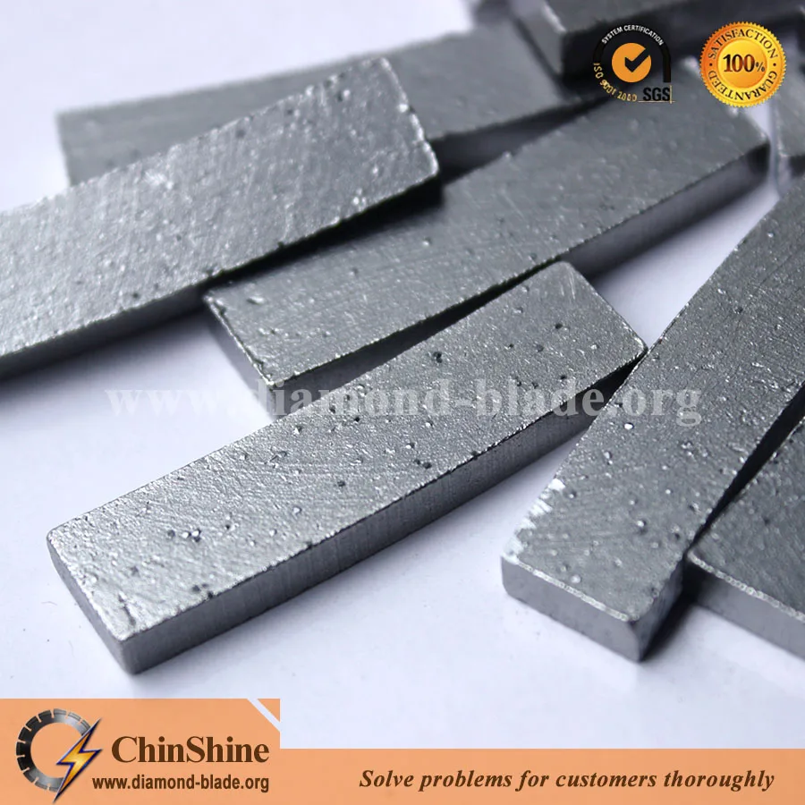 China cobalt diamond stone cutting segment for granite marble limestone sandstone for sale