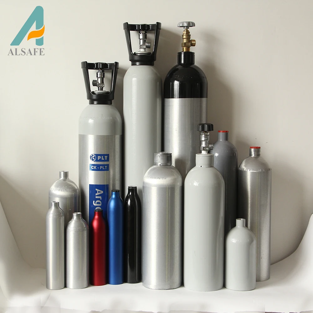 New Style High Pressure CO2 Aluminum Tank for Aquarium and Welding Durable Aluminium Material