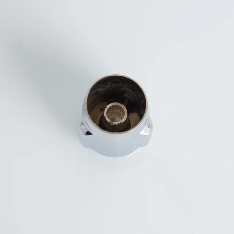 Zinc chrome plated faucet handle for angle valve handle