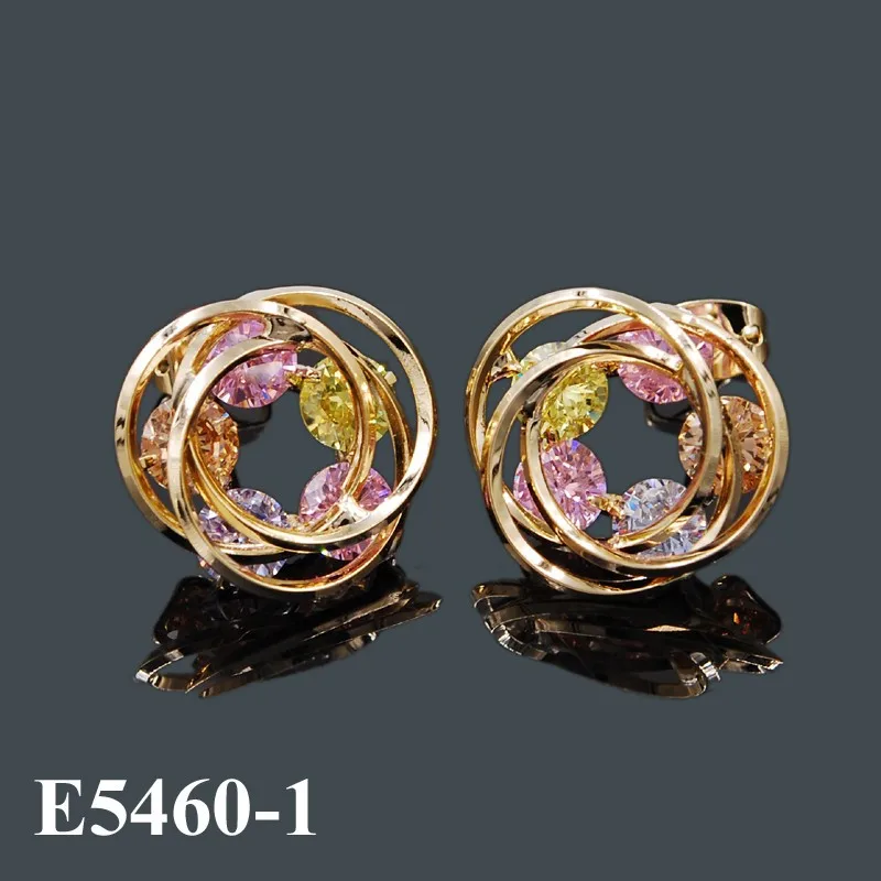 Wholesale artificial jewellery china turquie bijoux, cubic zirconia bridal earrings