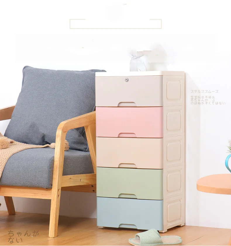 
Household plastic storge organizer baby drawer organizers 