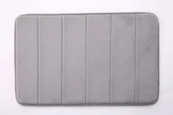 Non Slip Absorbent Super Cozy Velvet Memory Foam Bath Mat