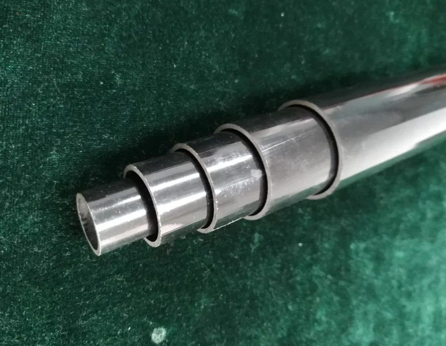 Труба из углеродистого волокна 3K саржевого глянцевое углеродное волокно, телескопическая стрела шест из углеродного волокна, сужает Полюс