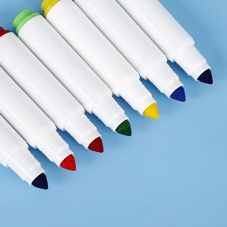 Factory wholesale cone tip mini whiteboard pen ink can also be used as watercolor pen or marker  for kids and school
