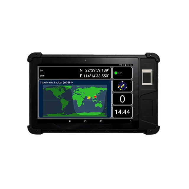 Пылезащитный карманный терминал FP08W Windows 10 с емкостным датчиком