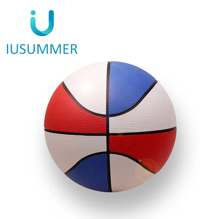 Low Price Rubber Basketball Suitable for Promotion Activities Printed Custom Logos