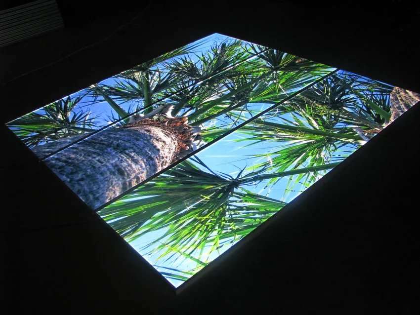 40W 595x595 Led Sky Ceiling Panel Light 60x60