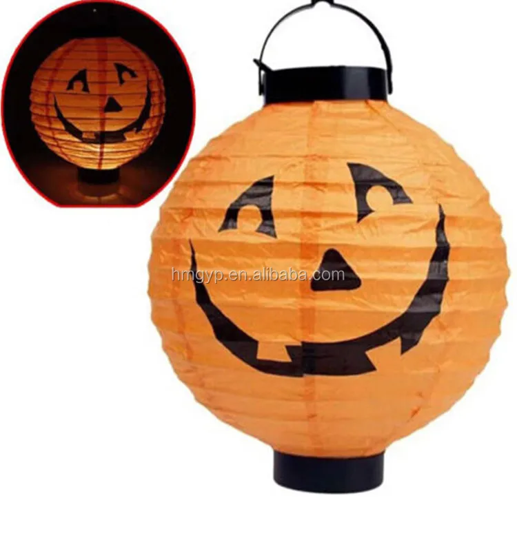 
Whole Sale Cheap Led Halloween Paper Lantern 