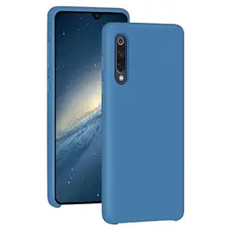 Case For Xiaomi Mi9 Liquid Silicone Slim Rubber Color Design Shockproof Protective Back Cover For Xiaomi Mi 9 Smartphone