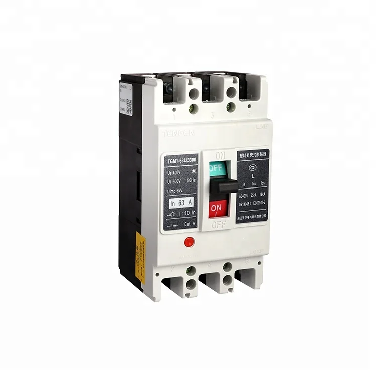 630A 3 Phase Automatic Circuit Breaker MCCB