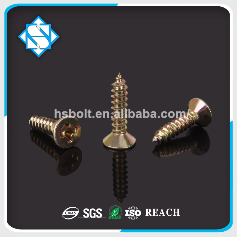 Hardware Accessories Phillips Drive CSK Head Self Tapping Chipboard Screw