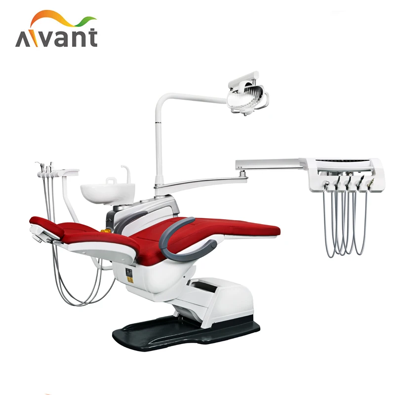 Стоматологическое кресло нового дизайна с алюминиевой основой