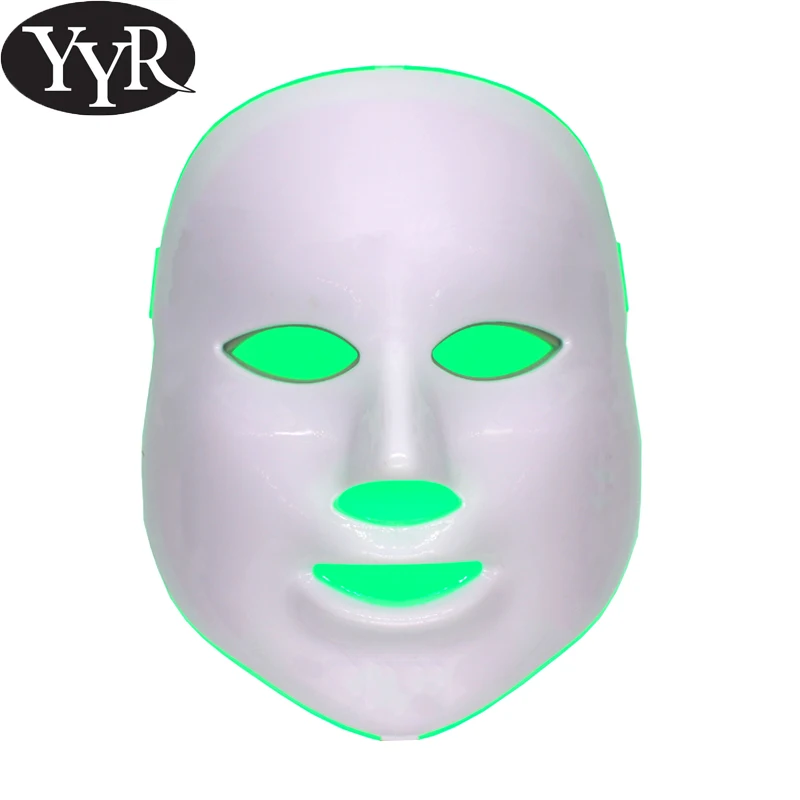 YYR 2018 Best selling Beauty salon use 7 colors LED light face mask for skin rejuvenation
