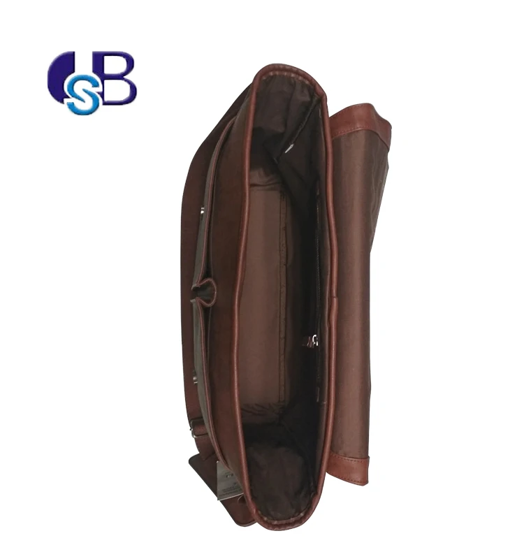 OEM China suppliers briefcases shoulder bag business cross body vintage messenger bag