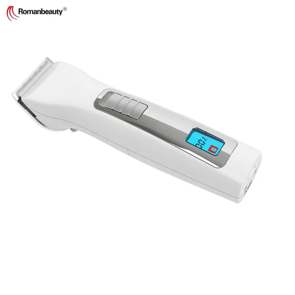 Cordless hair trimmer professional for men Electric ceramic private custom  facial beard hair clipper custom made hair clipper