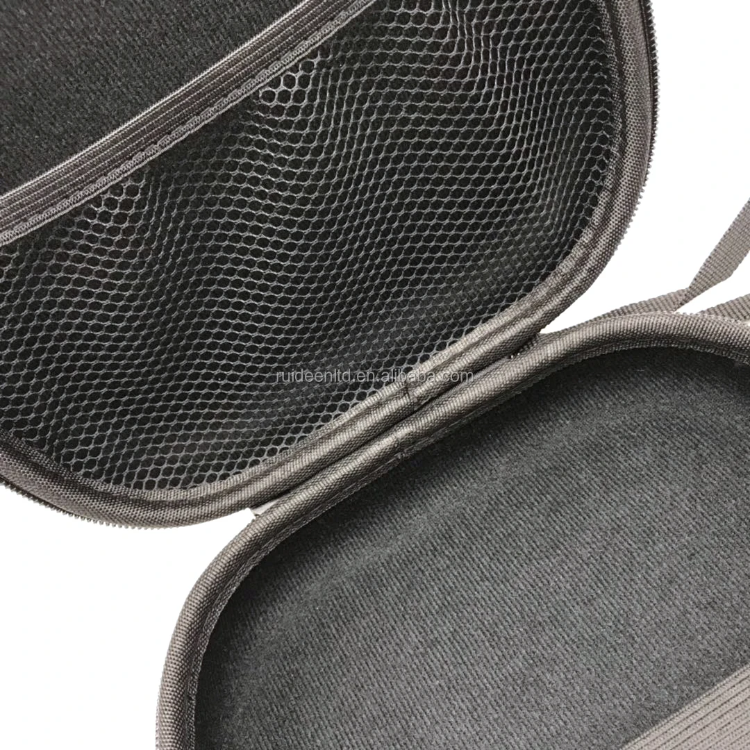 Special Shape 1680D Nylon EVA Headphone Case for Headphone Size 20.5*19.4*6.6CM Storage Headset Case (LZH-40)