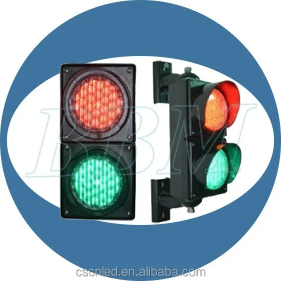 red green stop go 100mm traffic signs