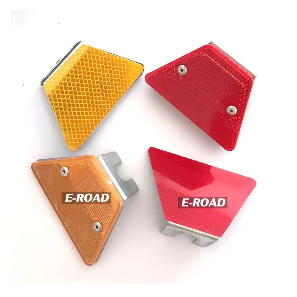 Ограждение для поручней, белый, желтый, красный цвет, трапециевидная форма, ограждение шоссе, металлические штамповочные детали, ограждение, отражатель