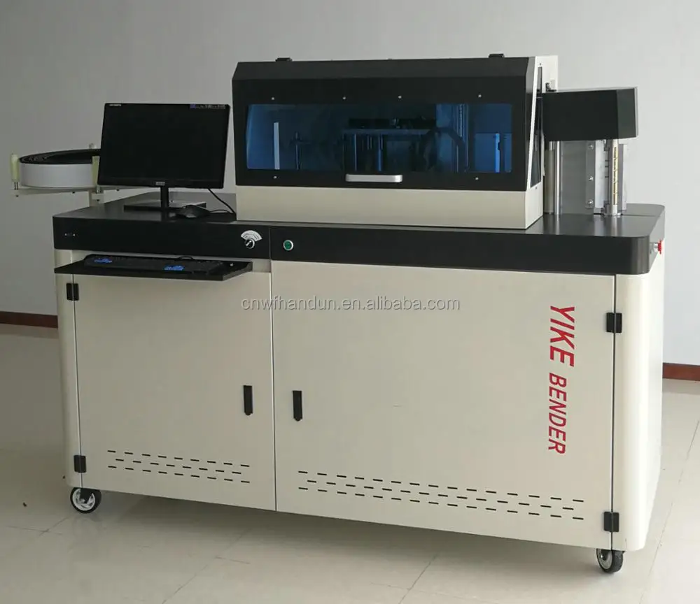 Нержавеющая/алюминиевая 3D машина для изгиба букв, машина для создания 3d-знаков