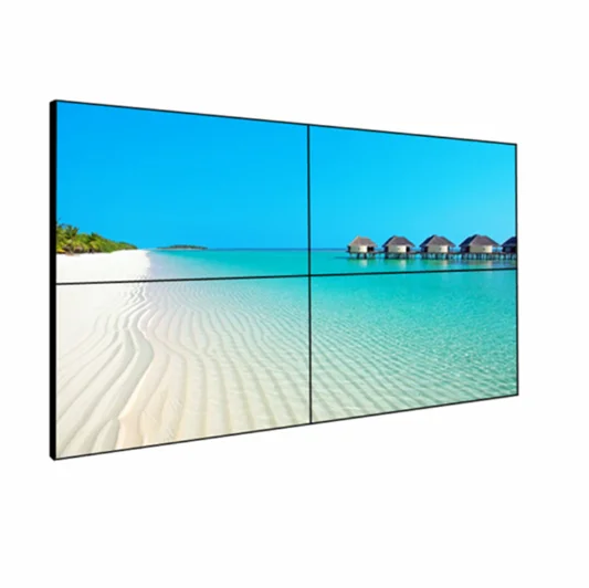 
Ultra Thin Seamless Bezel TV DID LCD Video Wall IPS Technology Free Splicing Display 55 Inch Panel Floor Standing with Bracket 