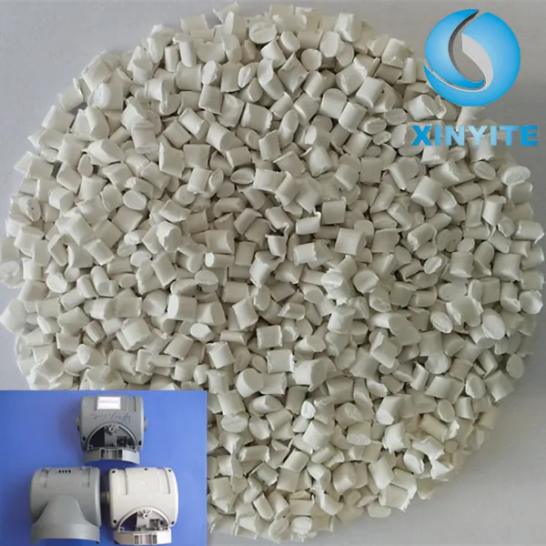 White color Engine cover material Flame retardant V0 mofied Polypropylene PP
