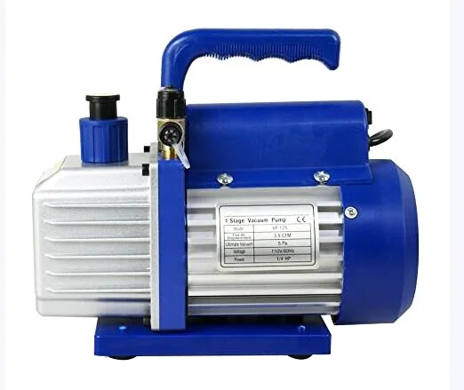 HVAC Refrigerant Vacuum Pump Rotary Vane air Vacuum Pump Single Stage 3CFM electric vacuum pump