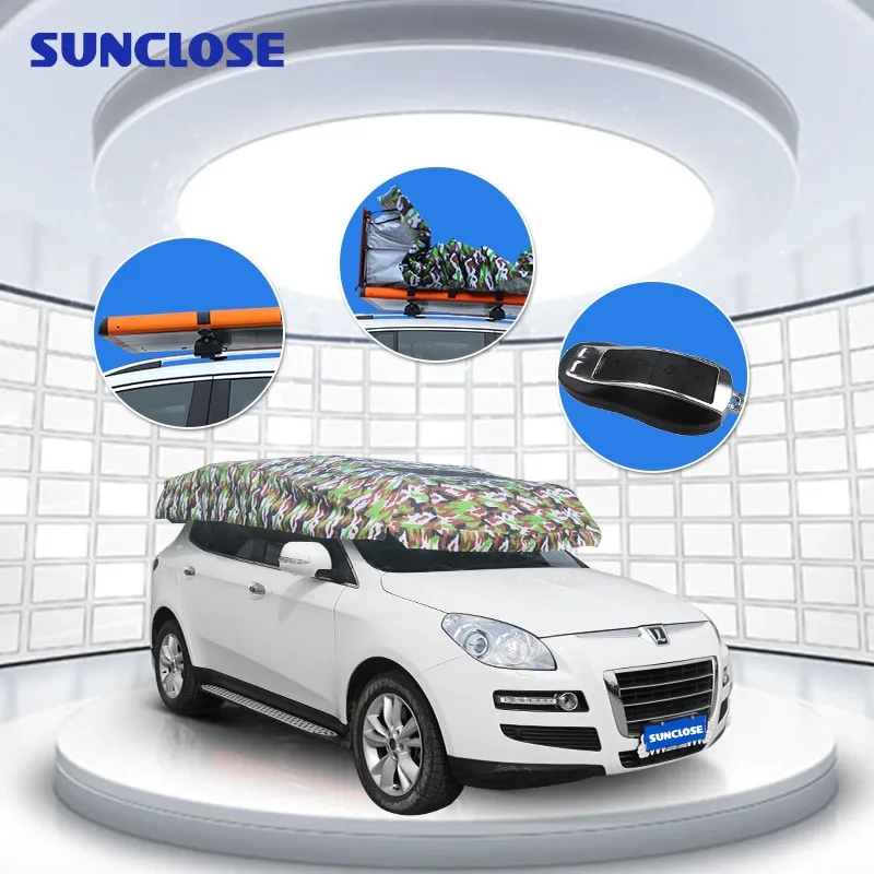 SUNCLOSE PEVA + PP Хлопок Непромокаемые Дышащая Ткань Покрытия Автомобиля Зонтик Палатка
