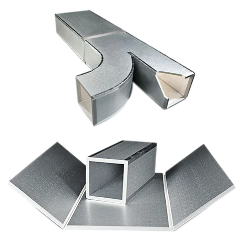 China phenolic foam air duct insulation resin compact board aluminum foil laminated