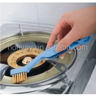 gas stove brass cleaning brush