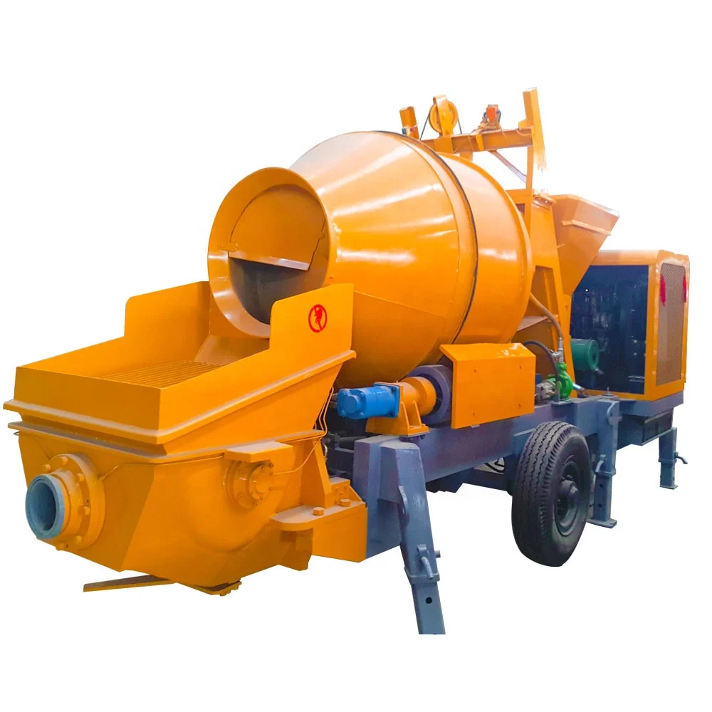 Portable Concrete Mixer Pump Cement Mortar Mixer and Pump