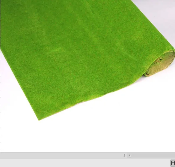 1m*2.5m artificial plastic model grass mats turf lawn for architectural model making and DIY
