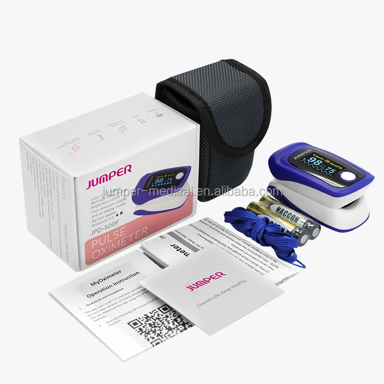 2021 Factory Price Jumper  Mini Portable Fingertip Pulse Oximeter