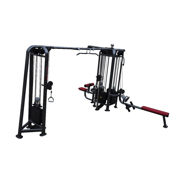 Leekon Customized Multi-Jungle 5 Stations Gym Machine Commercial Body Building Fitness Equipment Mutli Function Exercise Machine