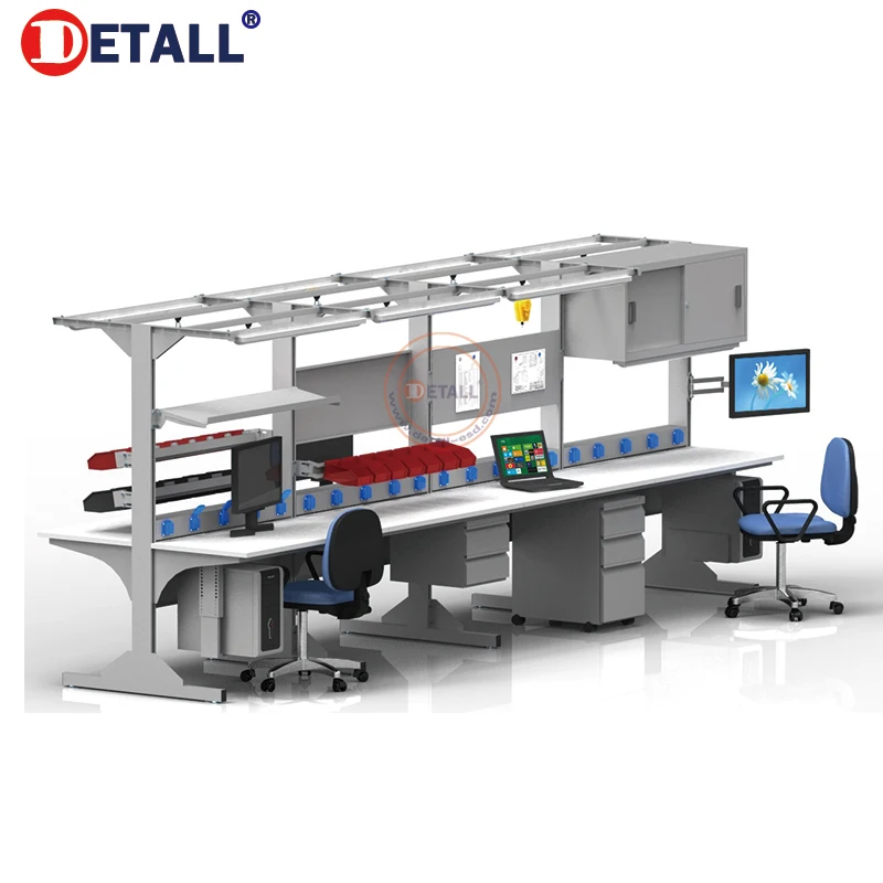 Detall Electrical professional multi-functional ESD work benches for electronics assembly
