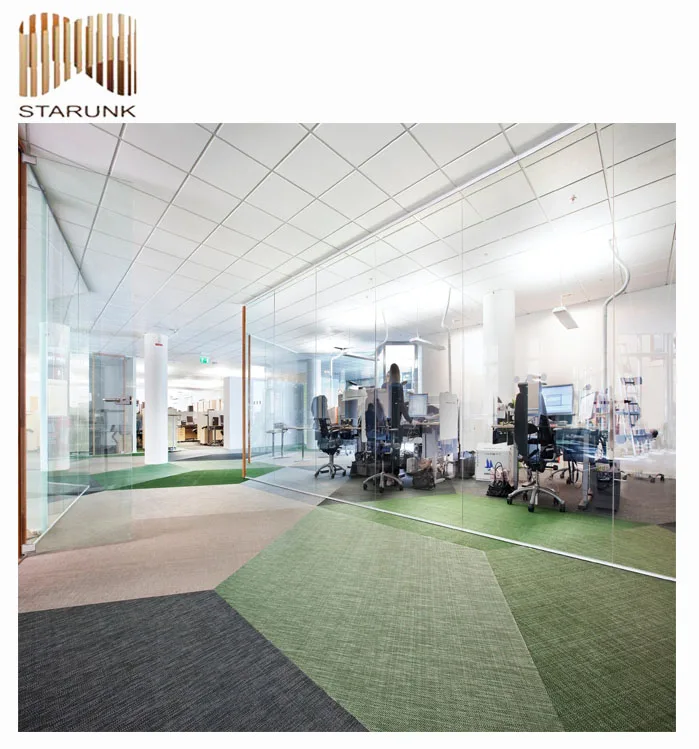 Tile Parket Flooring for Restaurants Factory Direct Laminate Vinyl Fashion Durable Woven Whole Sale Placemat Simple Color Indoor