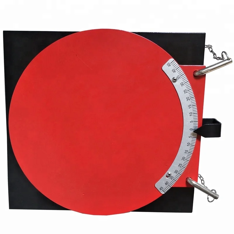 Vehicle tools 2 Ton Steel Wheel Alignment Turn Plates Table used together with 3D Wheel Alignment equipment machine