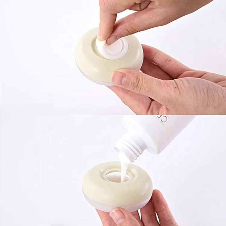 Amazon Portable Emulsion Packaging Box travel set silicone mini bottle