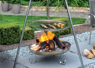 Outdoor Stainless Steel BBQ/Foldable Charcoal /Roasting Helper bbq Grill