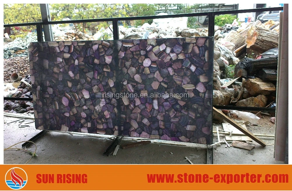
Hot Sale crystal amethyst slab (factory price) 