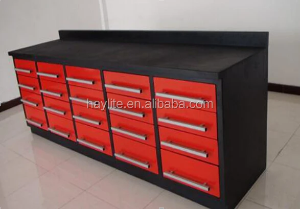 heavy duty metal drawer 10ft workbench for garage workshop