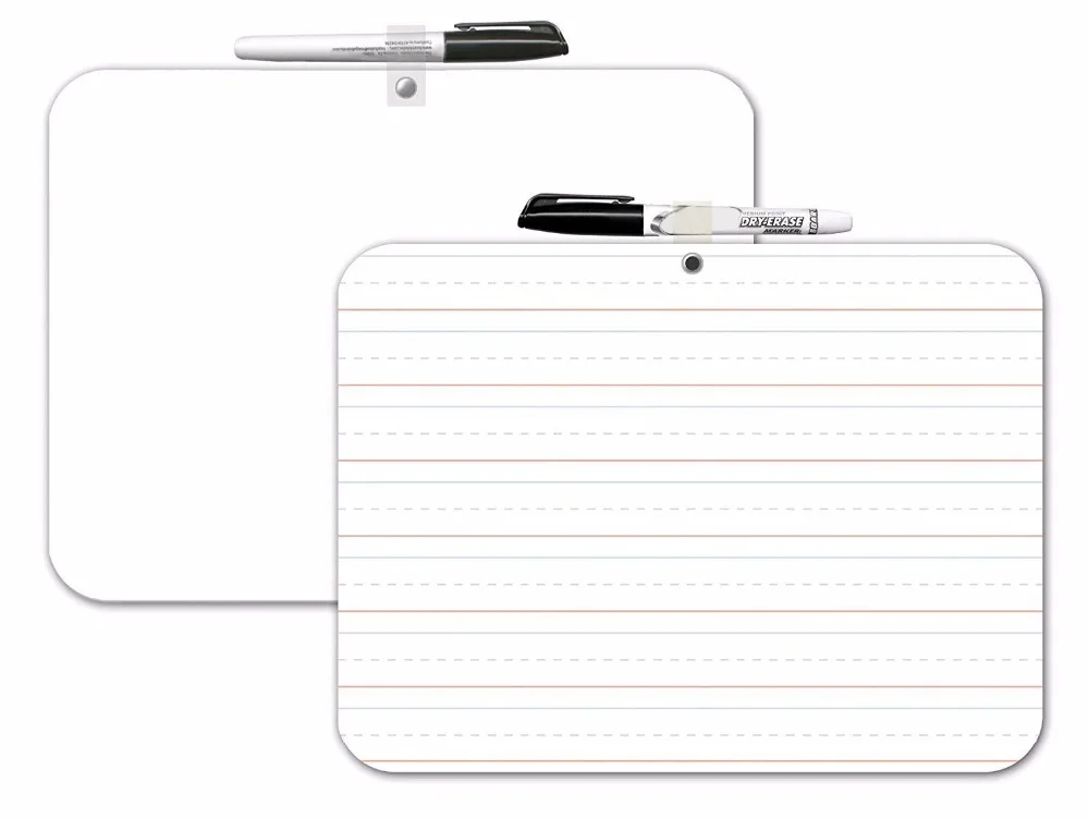 Hot selling Set of 12 Dry Erase Lapboards Whiteboards Markers Erasers whiteboard factory OEM small white board